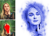 Pencil Sketch, an Action Add-On by MRI STUDIO (Thumbnail 6 of 11)