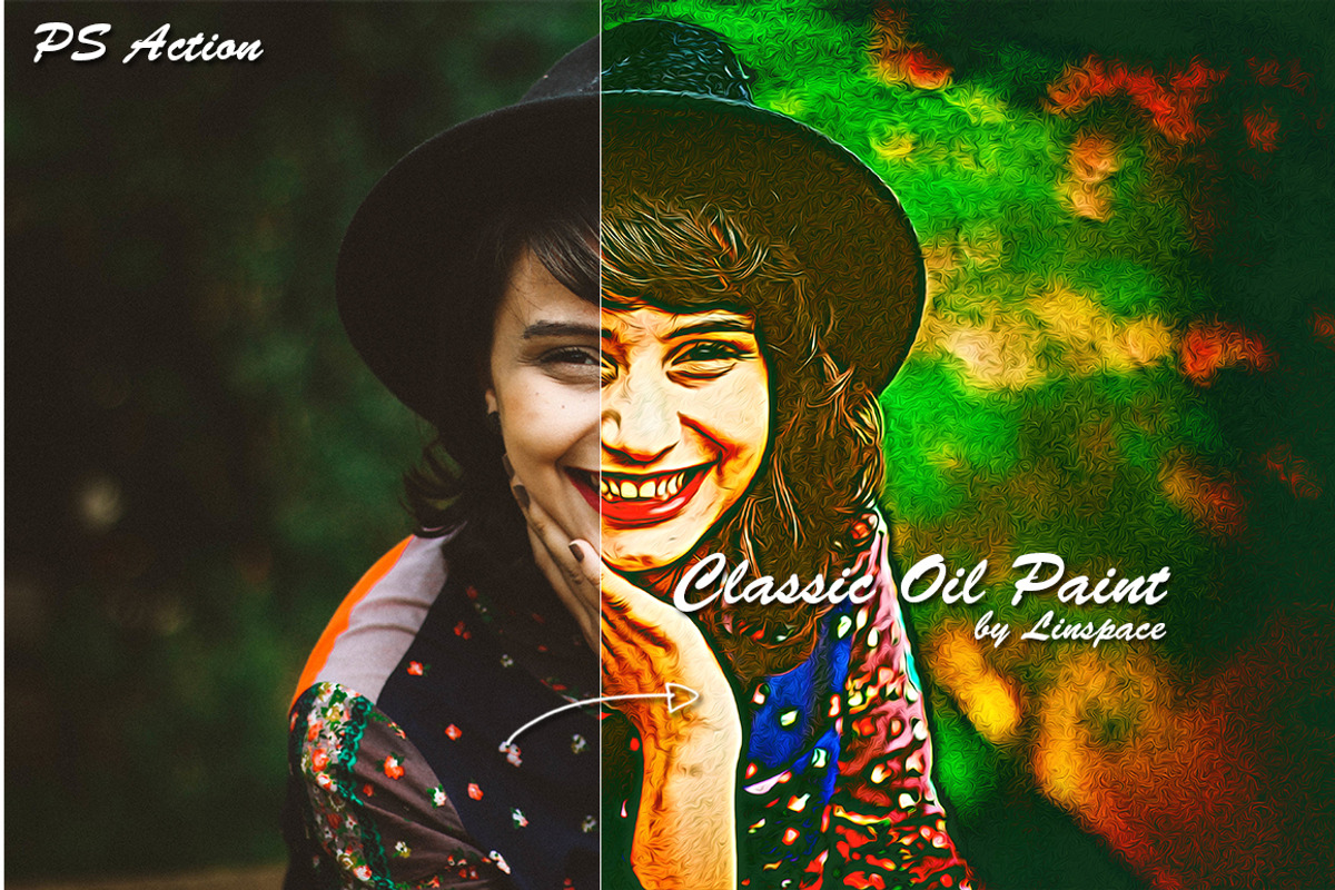 (SALE 85%) Classic Oil Paint Action