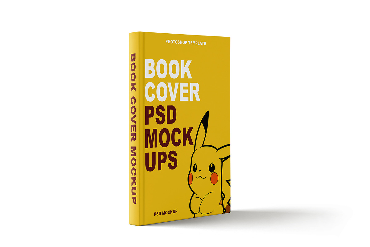 Book Cover Mockup, a Books & Magazine Mockup by mockupbuys (Photo 34 of 34)