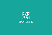 Rotate Logo Abstract Letter R Symbol, a Branding & Logo Template by Signatoro (Thumbnail 2 of 3)