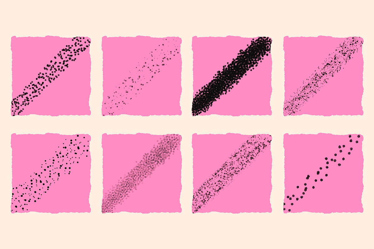 Halftone Brushes for Procreate, a Brush Add-On by KJP Designs (Photo 9 of 18)