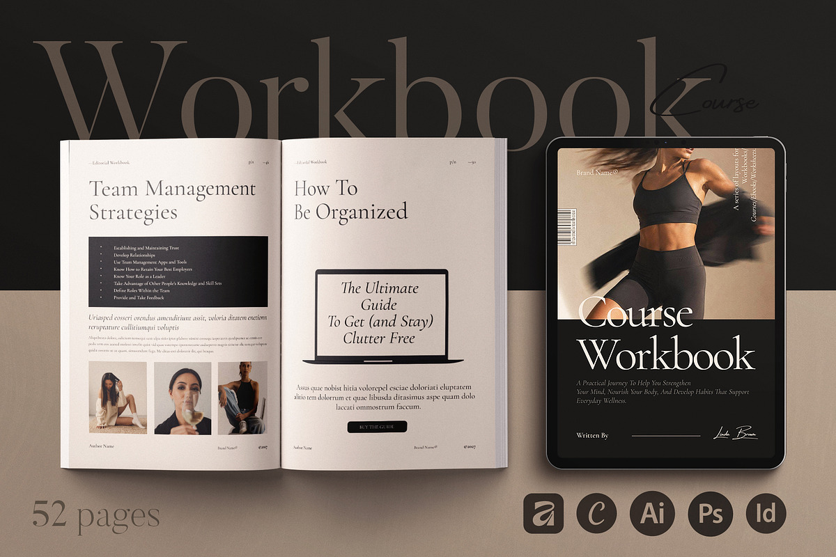 2-in-1 Ebook & Workbook Templates, a Magazine Template by ArtisanaAura (Photo 12 of 30)