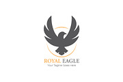 Royal Eagle Logo Template, a Branding & Logo Template by YUDesignStore (Thumbnail 1 of 8)