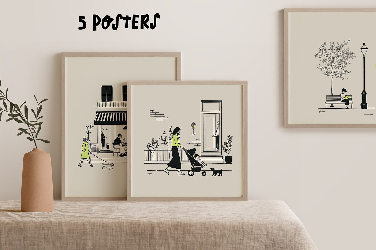 Everyday People Graphic Illustration, a Person Illustration by Bend Brand Design (Photo 5 of 8)