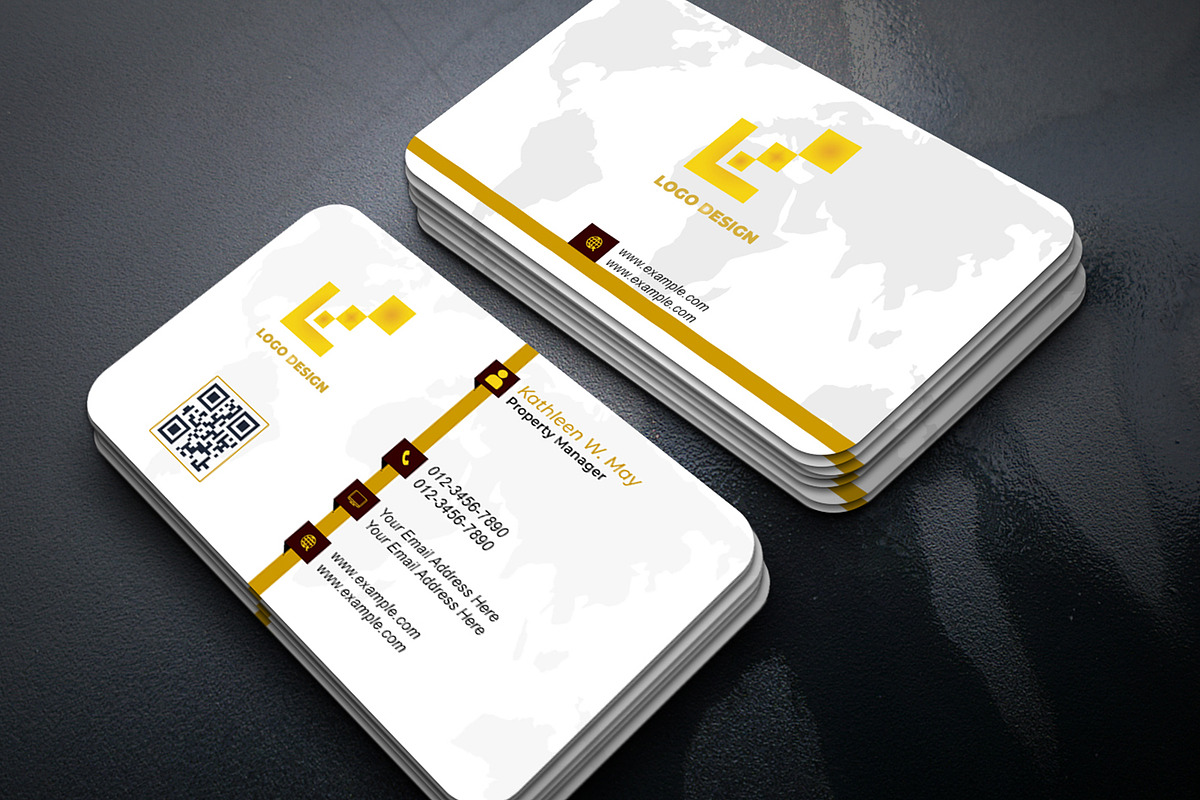 Simple Corporate Card PSD