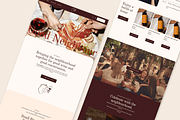 Wine Bar/Venue Website Template, a Squarespace Template by WebInAWeek (Thumbnail 4 of 6)