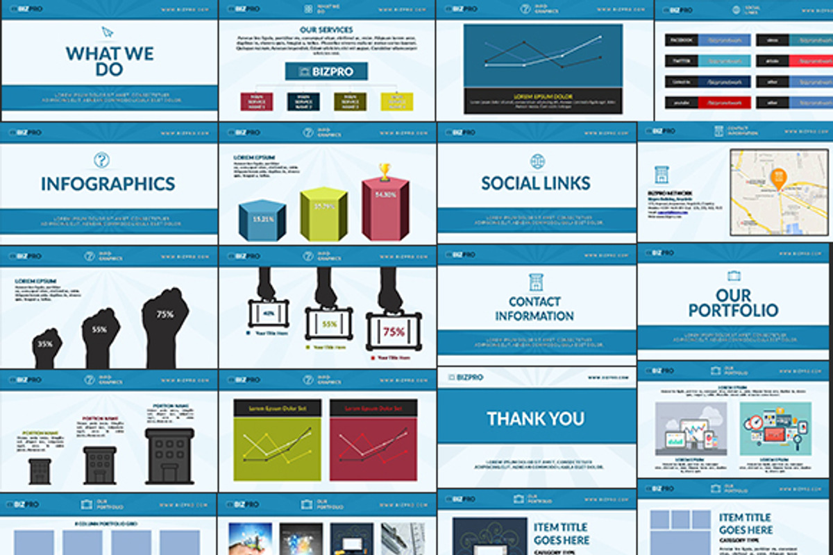 BIZPro Proposal PPT Presentation, a Presentation Template by WonderShop (Photo 4 of 4)