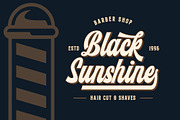 Monthelo Strong Bold Font, a Script Font by Blankids Studio (Thumbnail 2 of 10)