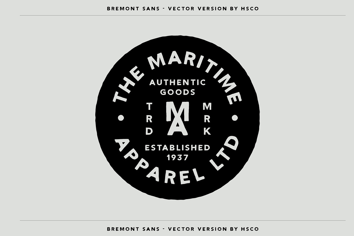 Sale | Bremont Sans SVG Typeface, a Handwritten Font by Hustle Supply Co. (Photo 7 of 8)
