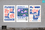 Naive Flowers: Patterns & Posters, a Pattern Graphic by PixelAesthetic (Thumbnail 7 of 8)
