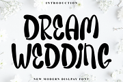 Dream Wedding, a Script Font by FreshTypeINK (Thumbnail 1 of 8)