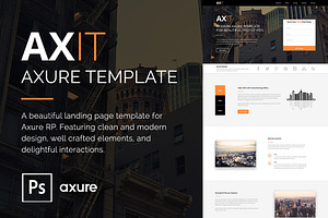 Axit - Axure Adaptive Views Template