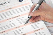 Resume Template and Cover Letter, a Resume Template by designvillage (Thumbnail 12 of 13)