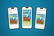 Career Day Event Flyer Set, a Flyer Template by The Good Store (Thumbnail 2 of 2)
