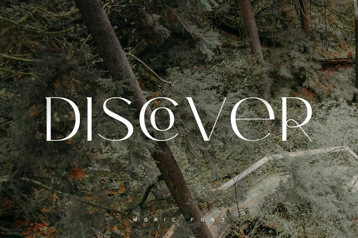 Moric Typeface, a Sans Serif Font by vuuuds (Photo 11 of 14)
