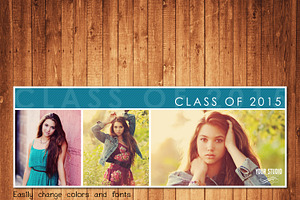 Senior Facebook Cover Template FC347