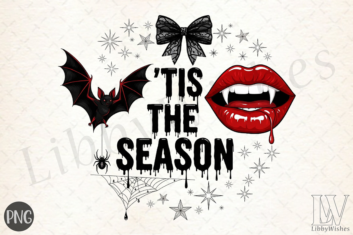 Tis' the season Coquette Halloween P, an Illustration by Libby Wishes (Photo 1 of 6)