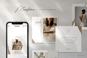 Mardera / Social Media Pack, a Social Media Template by Simple có