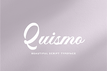Quismo Script Font