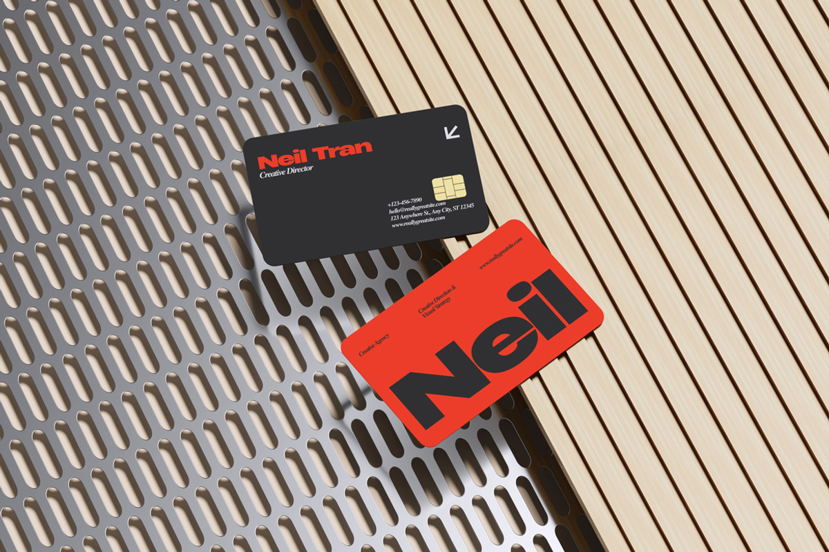 Credit Card Mockup, an Advertising Mockup by Creative_A23 (Photo 3 of 4)