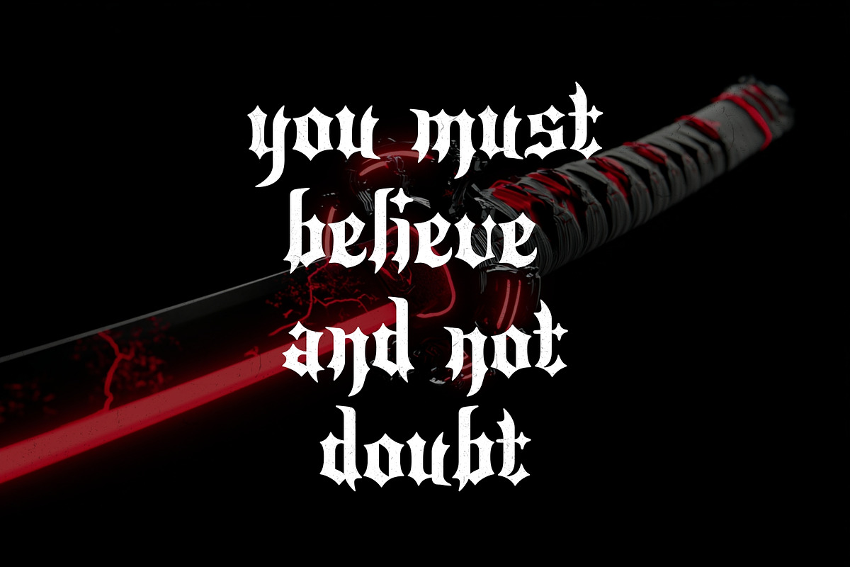 Crimson Sigil - Blackletter Type, a Blackletter Font by HipFonts (Photo 2 of 7)