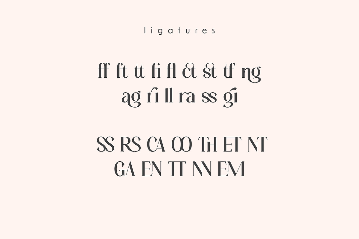 Luxerys - Luxurious Serif Font, a Serif Font by Pikgura (Photo 3 of 8)