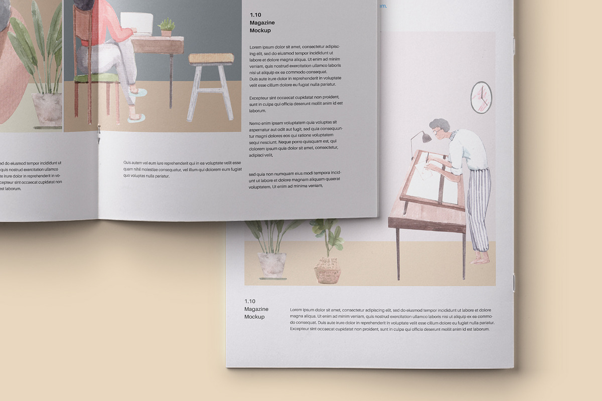 Work from Home with people concept, a Person Illustration by CreativeValuation (Photo 10 of 13)