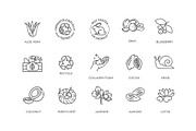 Natural Organic Cosmetics, a Food Illustration by Tettygreen (Thumbnail 4 of 4)
