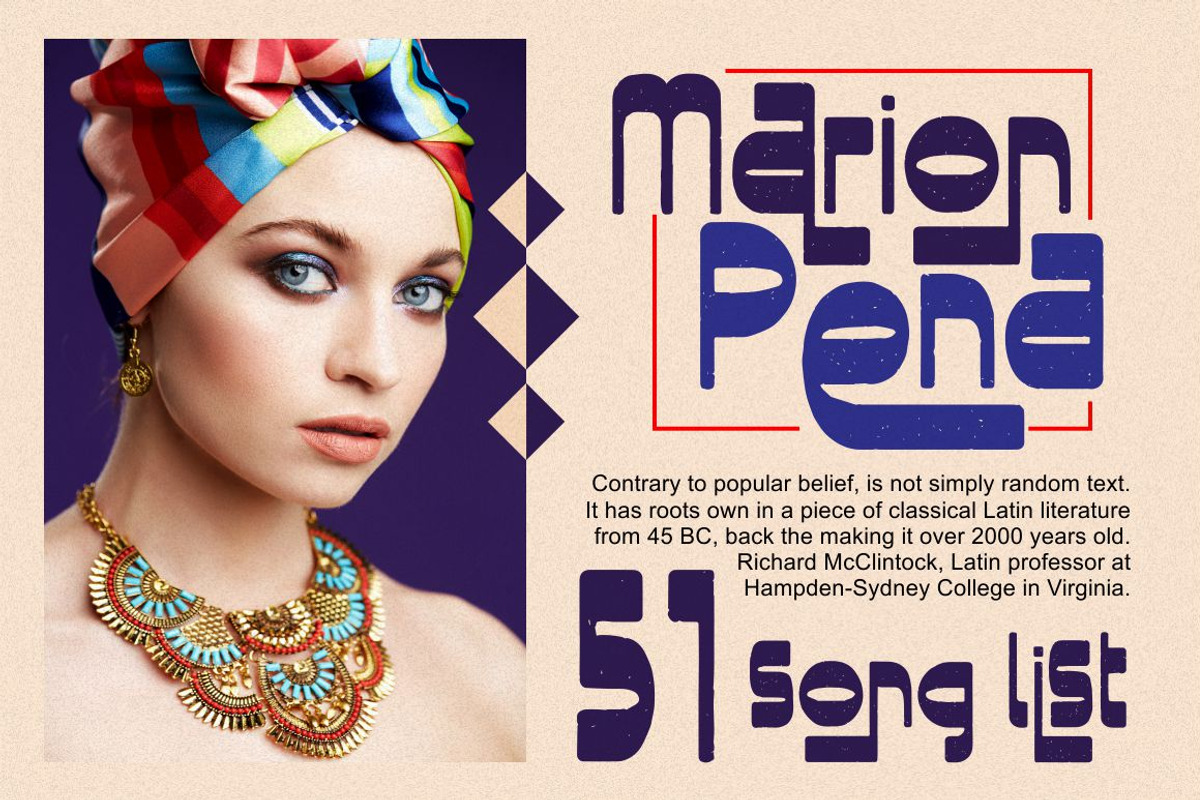 Vermost - Display Retro Sans Serif, a Sans Serif Font by PutraCetol Studio (Photo 10 of 11)