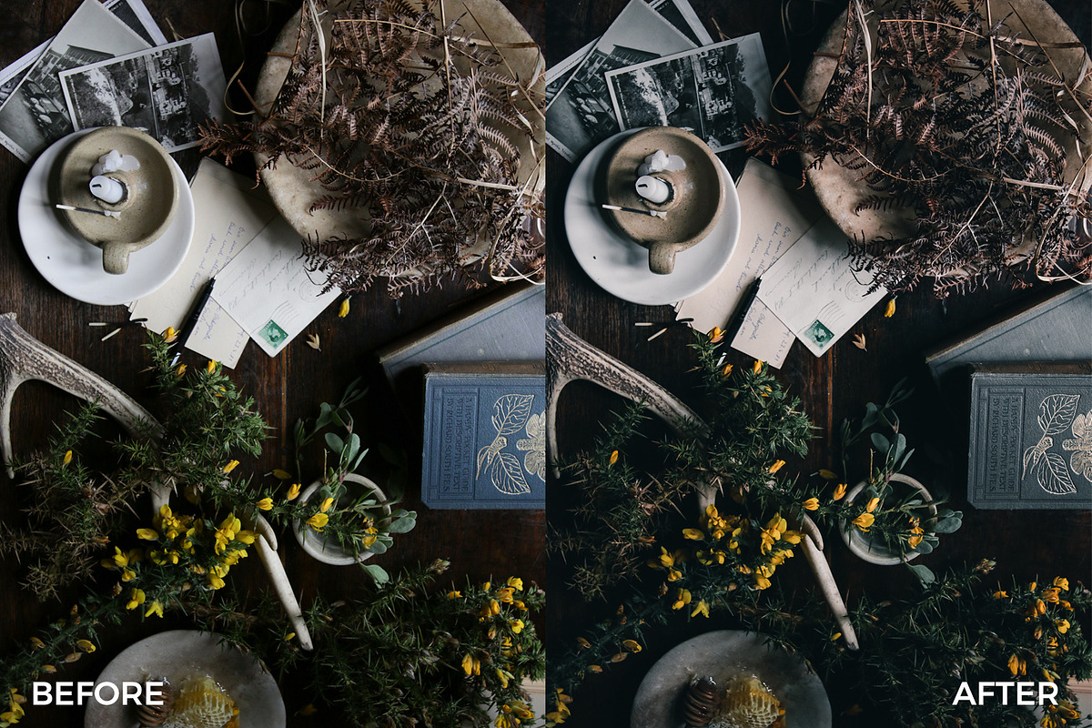 Moody Matte Mobile Lightroom Presets preview 2