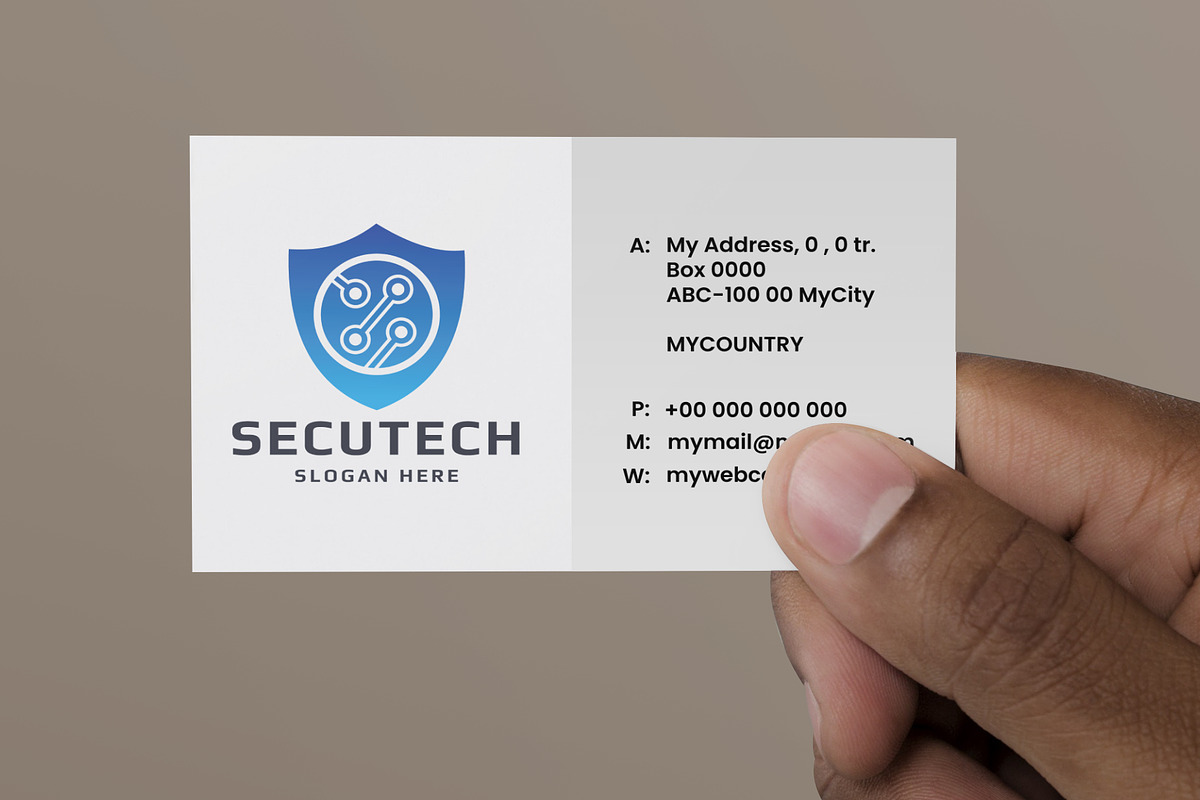 Secure Shield Tech Logo, a Branding & Logo Template by Design_Planet (Photo 2 of 5)