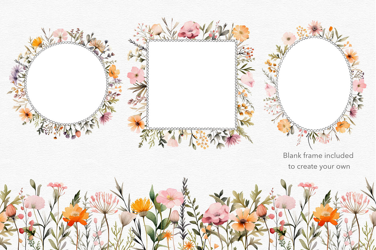 Tiny wildflowers set, a Decorative Illustration by marie dricot (Photo 9 of 15)