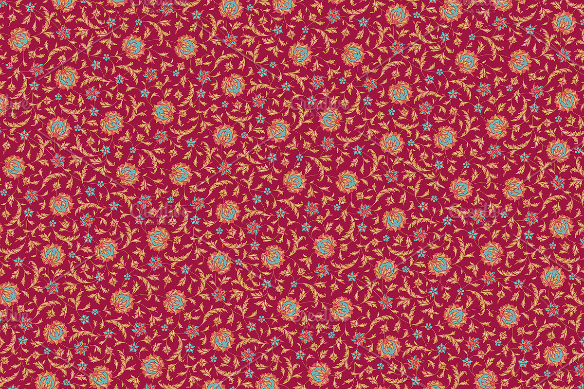 Floral Seamless Pattern, a Pattern Graphic by Azat1976 (Photo 2 of 2)
