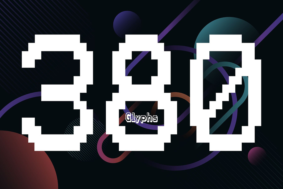 Pixel Forge Font Duo, a Sans Serif Font by HipFonts (Photo 7 of 8)