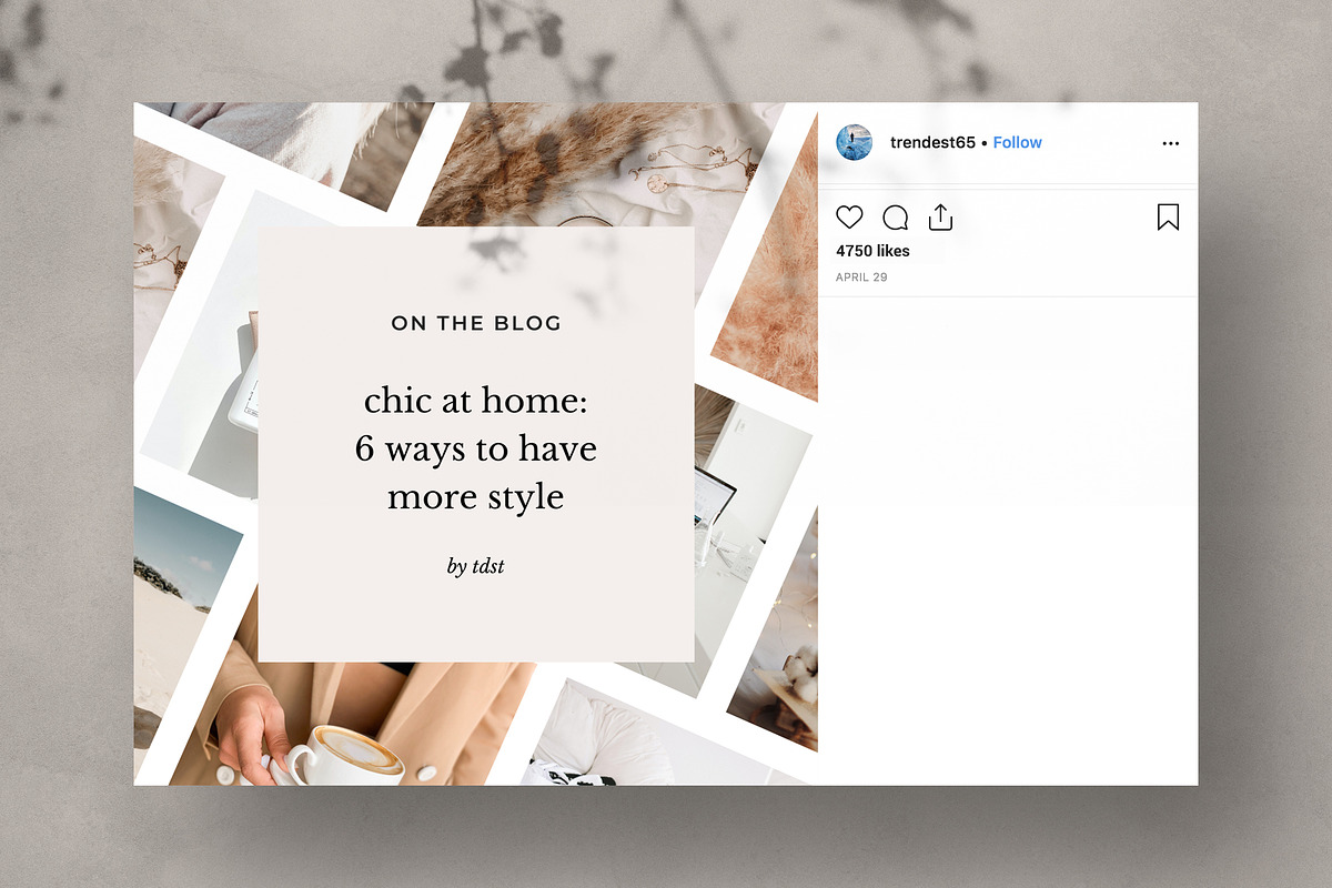 Hazel Instagram Pack - Canva, a Social Media Template by Crevo Studio (Photo 7 of 9)