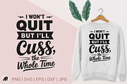 Funny Sarcastic Quotes Bundle, an Illustration by Actual Pixel (Thumbnail 16 of 33)