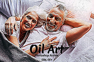 Oil Art Photoshop Action