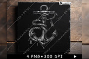 Ship Anchor Rope Nautical Ocean, a Background Graphic by LaseredNinja (Thumbnail 3 of 7)