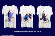 Illustrations Art Photoshop Action, an Action Add-On by SlideSalad (Thumbnail 23 of 25)