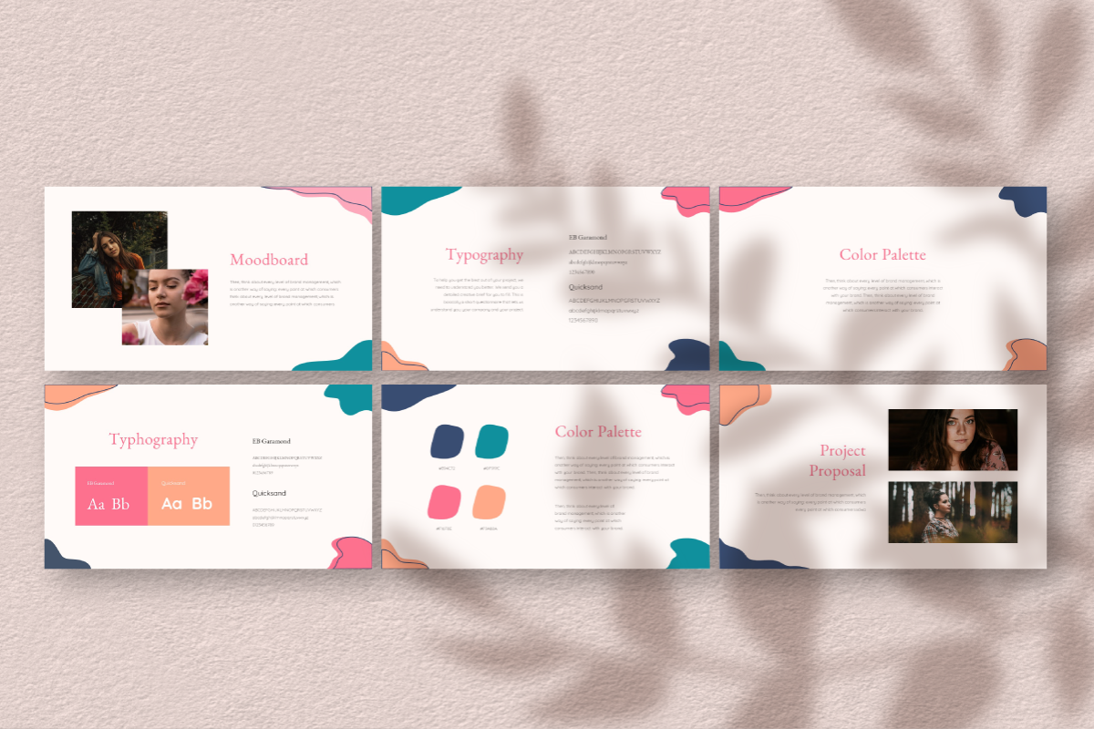 Feminim Brand Powerpoint Template, a Presentation Template by Inkofert (Photo 5 of 8)