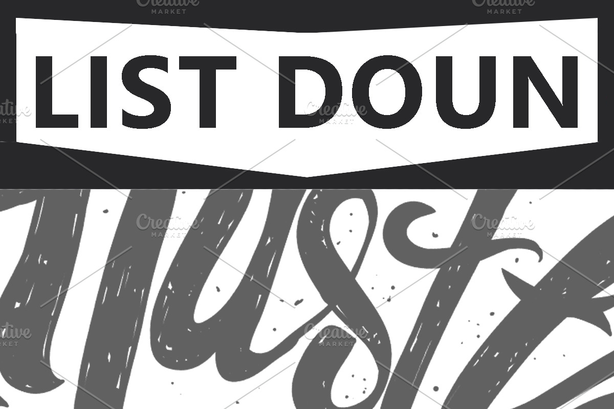 Hustle. Hand Lettering, a Work Illustration by NKTKNS (Photo 2 of 4)