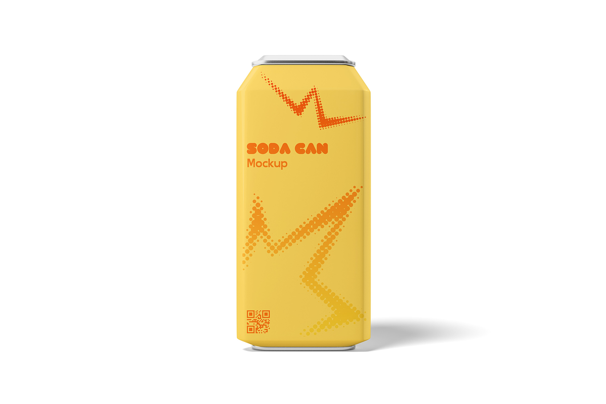 Triangular Beverage Can Mockup, a Cups & Container Mockup by DSNA Mockup (Photo 2 of 5)