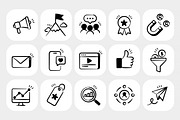 Hand-Drawn Doodle Icons Bundle, an Outline Icon by Creative Graphics (Thumbnail 13 of 16)