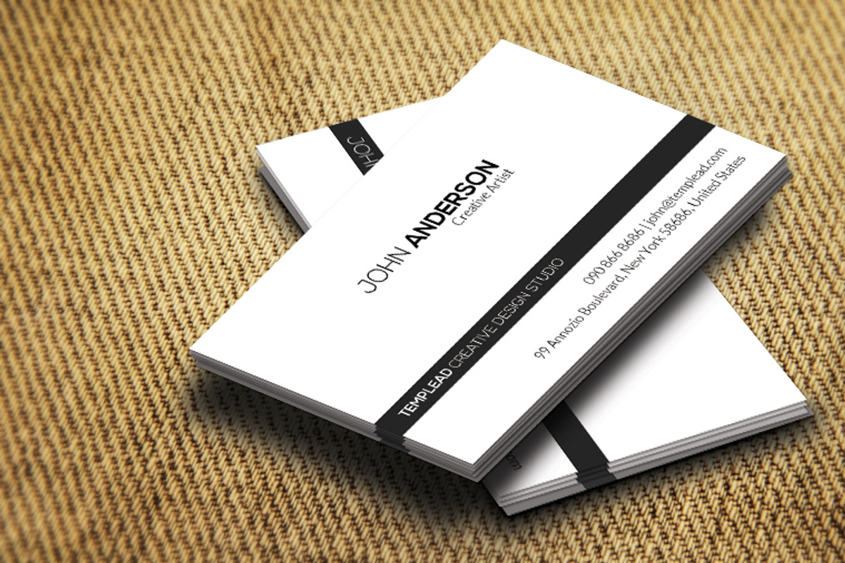 Personal Business Card CM189, a Business Card Template by annozio (Photo 1 of 3)