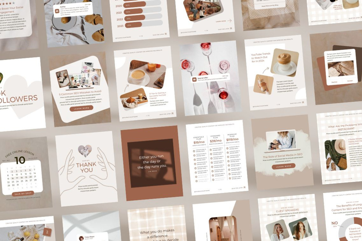 Instagram Post Story Template Hand, a Social Media Template by Keikoya (Photo 10 of 22)