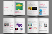 Modern Graphic Designer Portfolio, a Brochure Template by MightyDesign (Thumbnail 2 of 6)