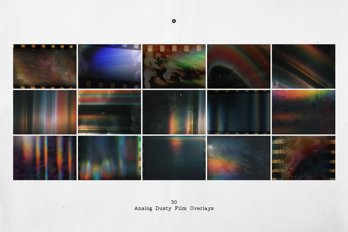 Analog Dusty Film Overlays, a Texture Graphic by Freezerondigital (Photo 15 of 19)