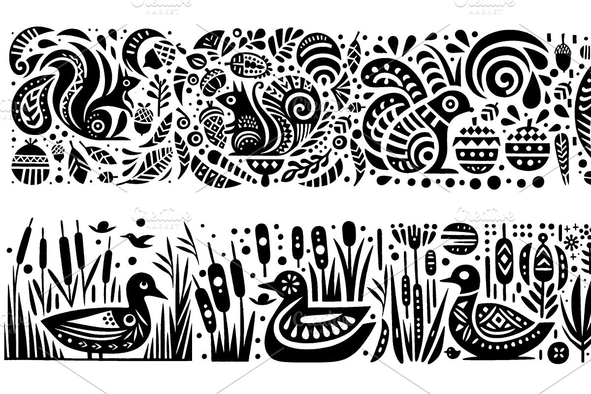 Vintage Tailor Folk Art, a Decorative Illustration by devastd (Photo 17 of 28)