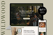 AirBnB Squarespace Website Template, a Squarespace Template by MartaLebre (Thumbnail 1 of 10)