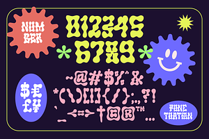 Bubble Krabby Bubble Display Font